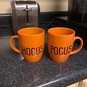Hocus Pocus Orange Ceramic Coffee Mug - Set of 2